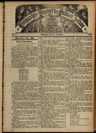 Dritte Ausgabe vom Mittwoch, den 17. Dezember 1890.