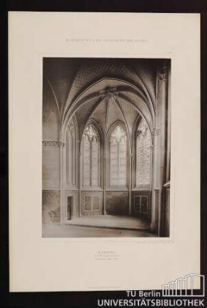 Marburg Schlosskapelle Innenansicht gegen Osten