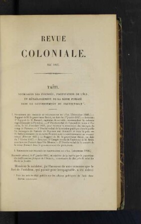 Mai 1847.