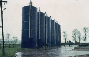 Fotografie: Hochsilo, Hochbehälter monolitisch