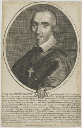 Bildnis des Iean Baptiste Gavlt