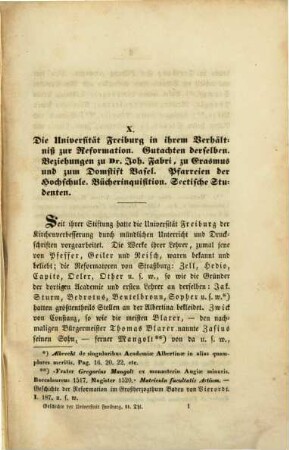 Geschichte der Stadt und Universität Freiburg im Breisgau. 2,2, Geschichte der Albert-Ludwigs-Universität zu Freiburg im Breisgau ; Theil II, Von der Kirchenreformation bis zur Aufhebung der Jesuiten