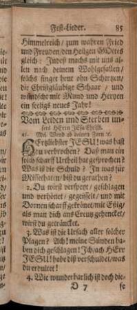 Vom Leiden und Sterben unsers Herrn Jesu Christi