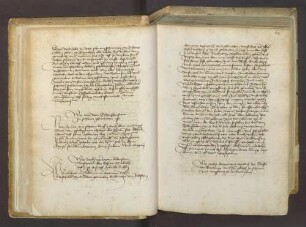Kurfürst Philipp von der Pfalz nimmt Eva [Kratz] von Scharfenstein in seinen Schirm.
