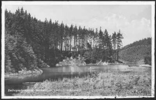 Erlebach. Zschopautalsperre Bootsstation Lochmühle Erlebach