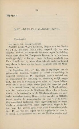 Bijlage 1. Het Adres Van Wawo-Roentoe.