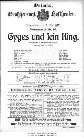 Gyges und sein Ring