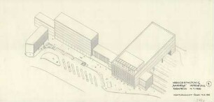 Neugestaltung "Bahnhof": Schaubild zur Neugestaltung "Bahnhof", Vorschlag. Skizze 1