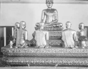 Buddhastatue : Goldene Buddhastatue