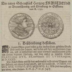 Bildnis des Franz von Braunschweig-Lüneburg