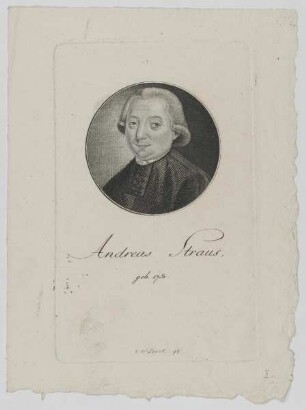 Bildnis des Andreas Straus