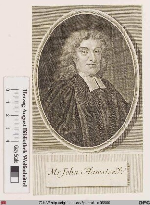 Bildnis John Flamsteed