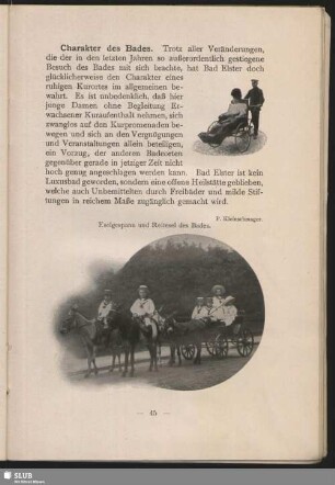Charakter des Bades