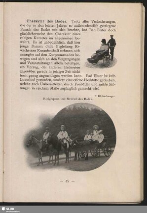 Charakter des Bades