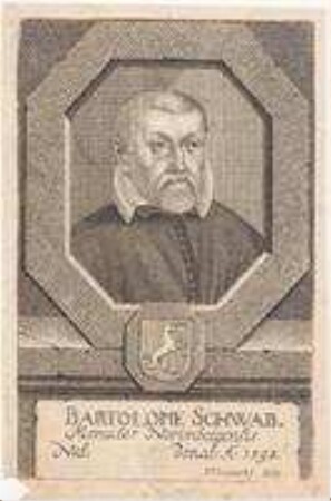 Bartolme (II.) Schwab, Kaufmann in Nürnberg; gest. 1598