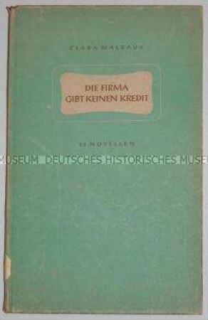 Zehn Novellen von Clara Malraux