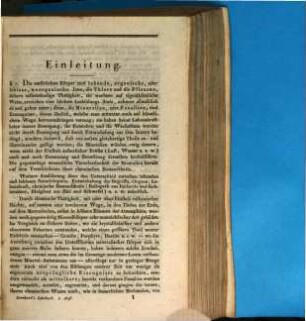Naturgeschichte des Mineralreichs : Lehrbuch für öffentliche Vorträge, besonders auch in Gymnasien und Realschulen, so wie zum Selbststudium, 1. Grundzüge der Oryktognosie