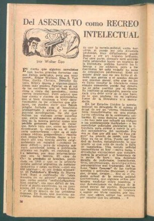 Del asesinato como recreo intelectual