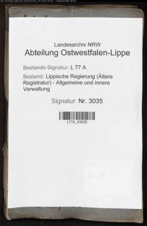 Die Verwaltung der öffentlichen Bibliothek zu Detmold, Bd. 1