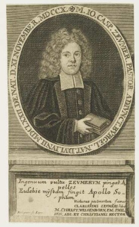 Bildnis des Io. Casp. Zevmer