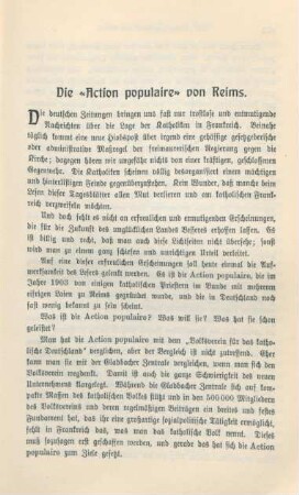 401-408 Die "Action populaire" von Reims