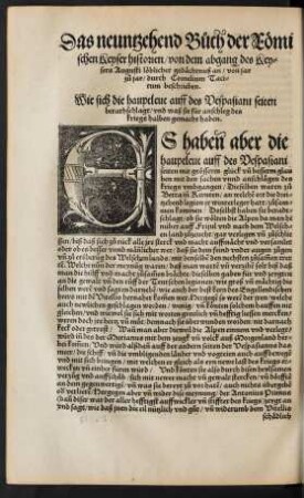 Das neuntzehent Buch der Römischen Keyser historien ...