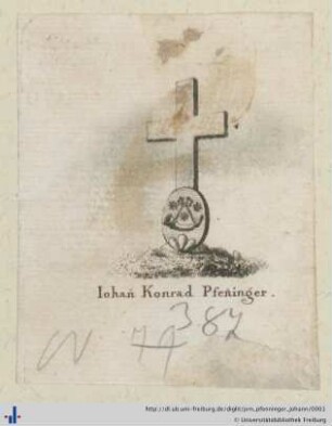 [Provenienz]: Pfenninger, Johann Konrad