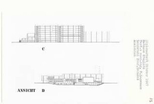 Rathaus, Berlin-Steglitz (Diplomarbeit bei Bernhard Hermkes): Ansichten