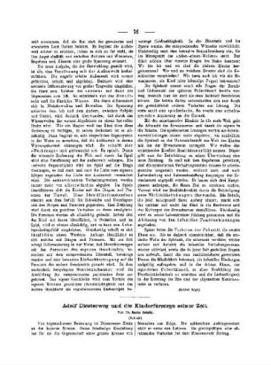 Adolf Diesterweg und die Kinderfürsorge seiner Zeit : (Schluß)