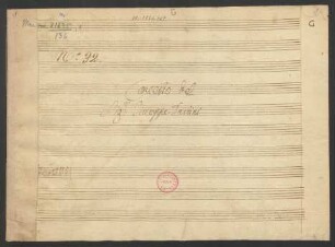 Konzerte; vl, strings; B-Dur; CapT 539/3; D 120