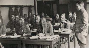 Ausbildung der niederländischen Armee zur Verteidigung gegen Gas-Angriffe, Utrecht