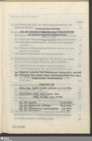 Grundlagenerarbeitung für die Typenprojektierung von Klubgaststätten in sozialistischen Wohnkomplexen