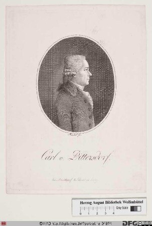 Bildnis Carl Ditters (1773 von Dittersdorf)