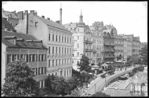 Karlsbad. Gartenzeile