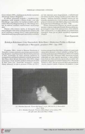 58: Kolekcja Bolesława i Liny Nawrockich, Mela Muter i Malarstwo Polskie w Muzeum Narodwym w Warszawie, grudzień 1994-luty 1995