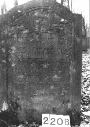 Grabstein 2208
