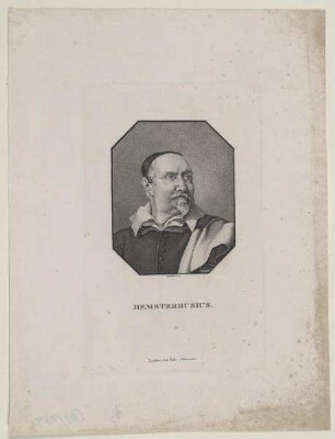 Bildnis des Hemsterhusius
