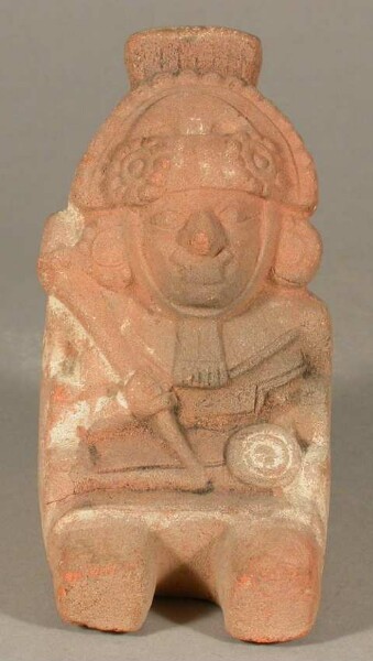 Seated anthropomorphic figure