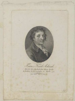 Bildnis des Franz Karl Achard