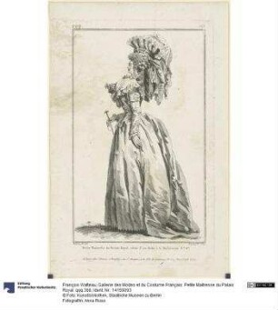 Gallerie des Modes et du Costume Français: Petite Maitresse du Palais Royal. qqq.368