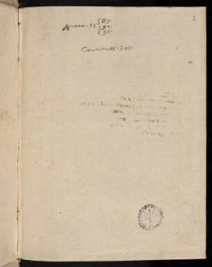 Ir, Anno 1589/90/91. Conciones 301.