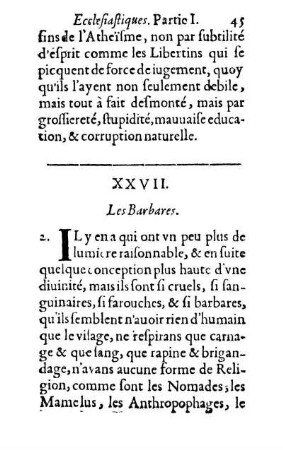 XXVII. Les Barbares