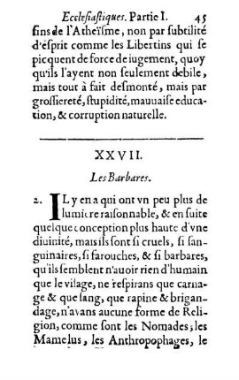XXVII. Les Barbares