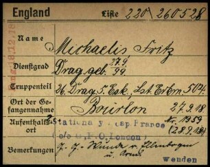 Michaelis, Fritz - Miersch, Wilhelm