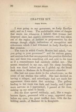 Chapter XIV. Angry words