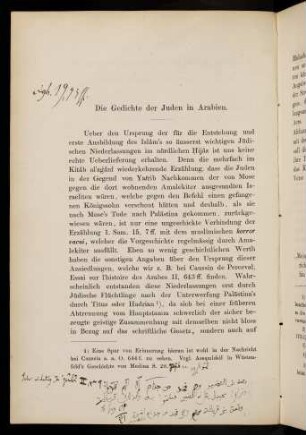 52-86, Die Gedichte der Juden in Arabien