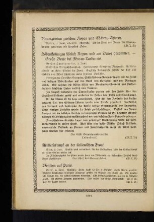 Raumgewinn zwischen Noyon und Château=Thierry.