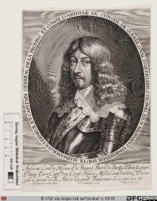 Bildnis Ambroise Hornes, comte de H. et de Baucignies