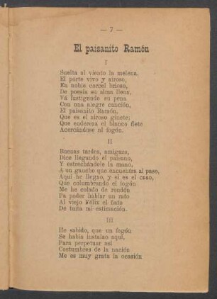 El paisanito Ramón