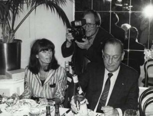 IFF 1986. Vera Tschechowa, Dr. Friedrich Zimmermann [36. Internationale Filmfestspiele]